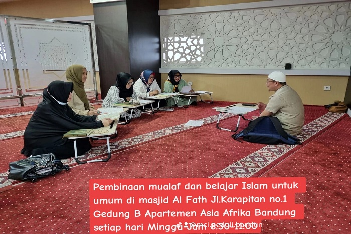 Pembinaan dan Belajar Islam dari 0 untuk Mualaf dan Umum