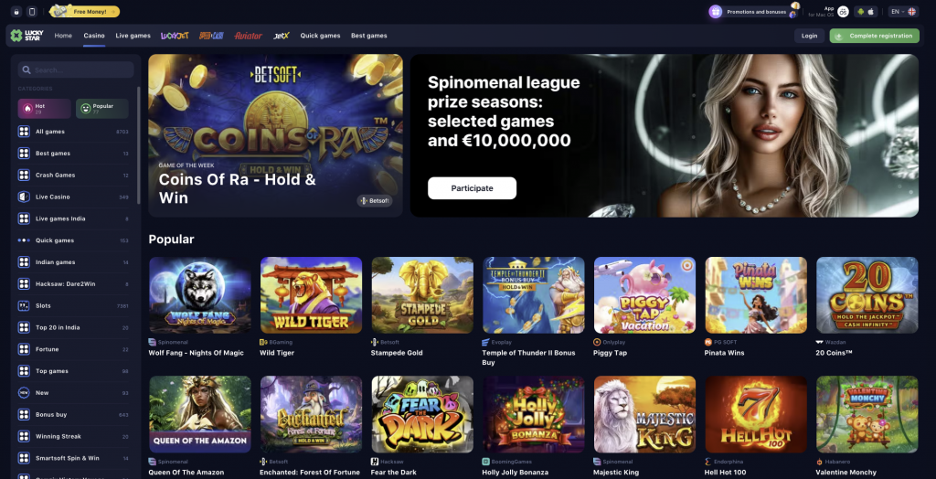 Experience Exhilaration at Lucky Star Casino Côte d’Ivoire